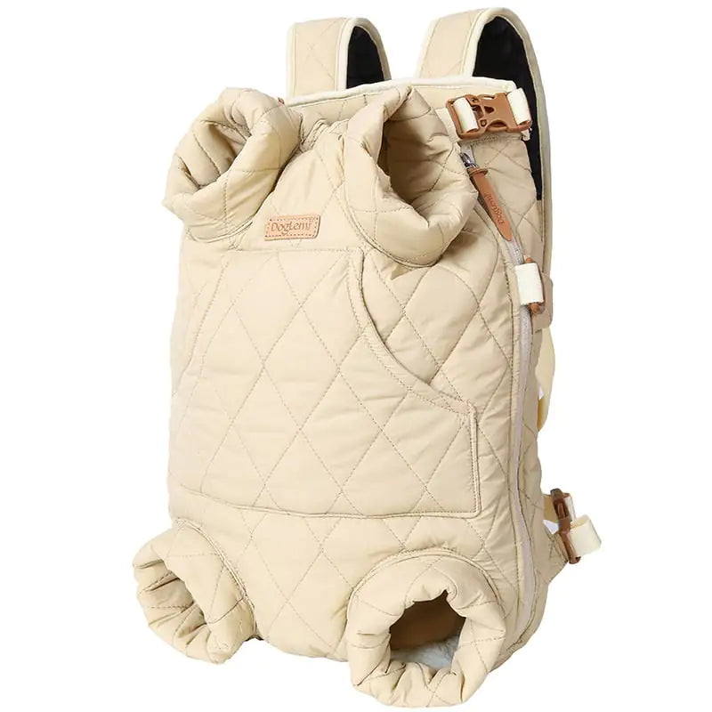 Harnais avec Sac à Dos pour Chiens – Motif Ourson & Laisse Incluse