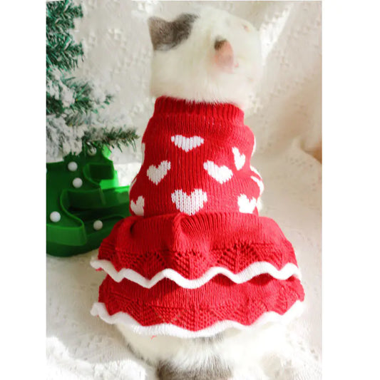 Pull de Noël pour Chiens & Chats – Motif Festif