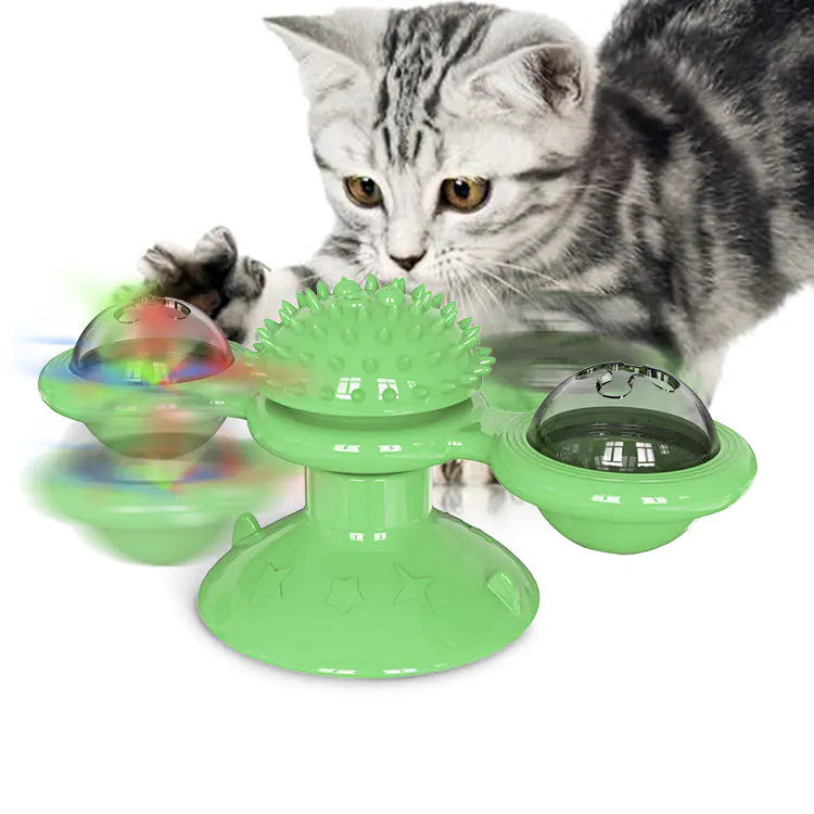 Jouet Moulinet Rotatif pour Chats
