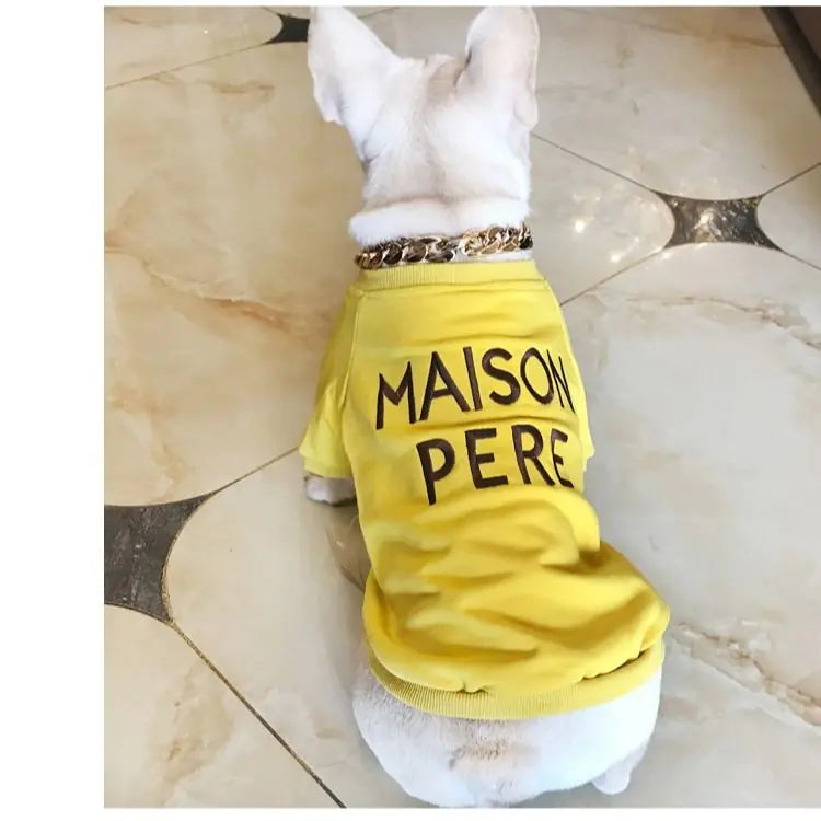 Embroidered Sweatshirt for Dog Lovers - Casual Style