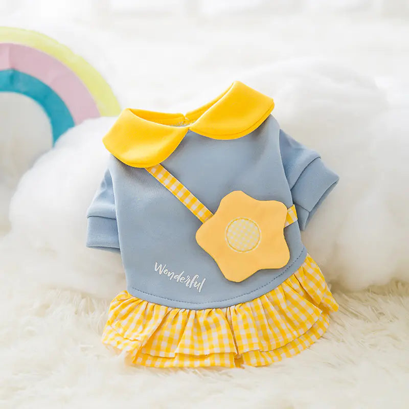 T-shirt Mignon pour Chiens – Motifs Dessinés Confortables